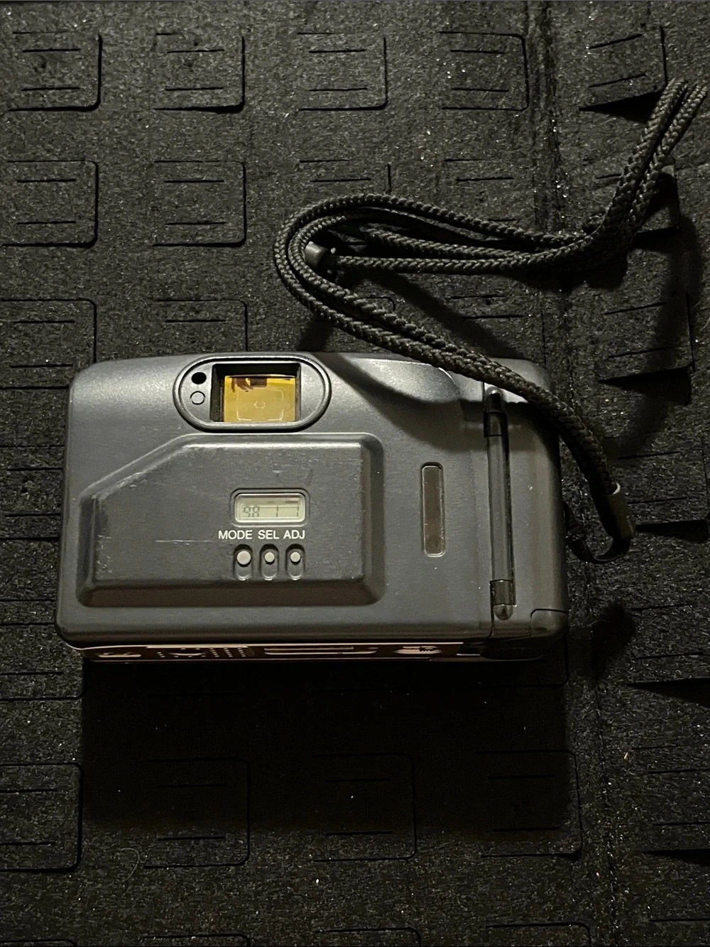 Pentax PC-550 Compact Film Camera in Silver and Black